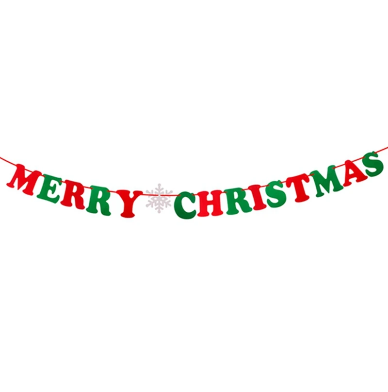 Christmas Banner Новогодняя посуда, Рождественская посуда, Рождественская посуда, кухонный декор, Рождественский Декор для домашнего стола, Рождественский Декор - Цвет: Christmas Banner
