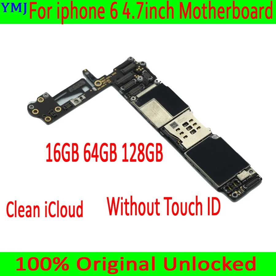 Полные чипы для iphone 6 4 7 дюймовая материнская плата Бесплатная iCloud оригинальная
