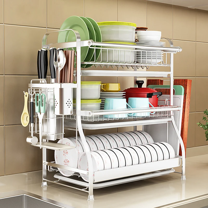 304 чаша из нержавеющей стали дренажная стойка Висячие миски палочки для еды