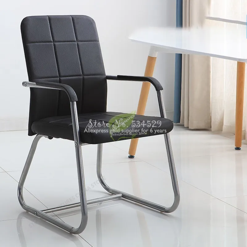 Офисное кресло с поручнями черное эргономичное для работы за компьютером 38%| |