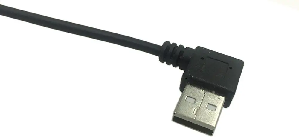 2 шт 25 см левый и правый угол микро USB 5 Pin папа к 0 тип А Мужской синхронизации