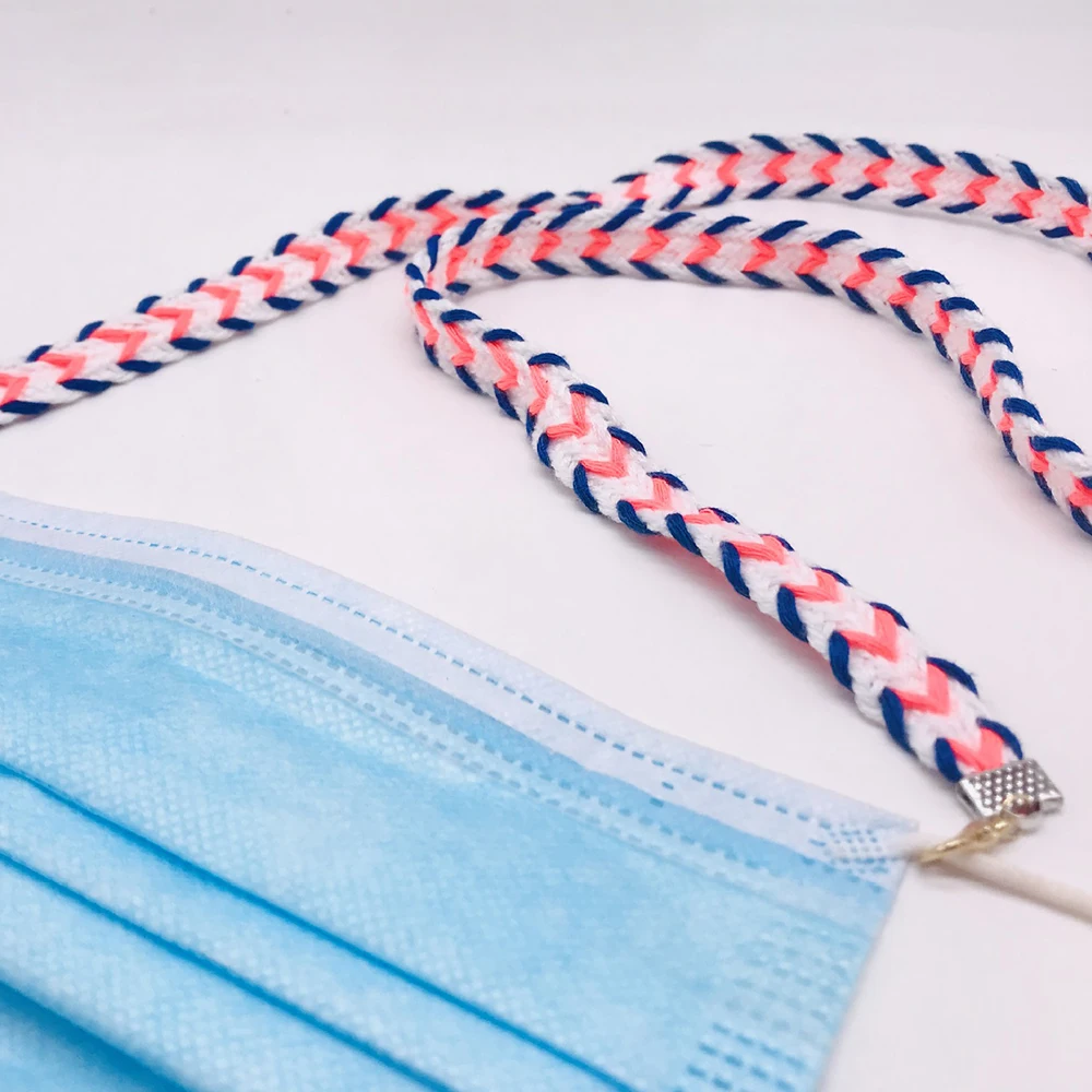 Маска для лица на ремешке удобная защитная подставка ушей веревочная переносная