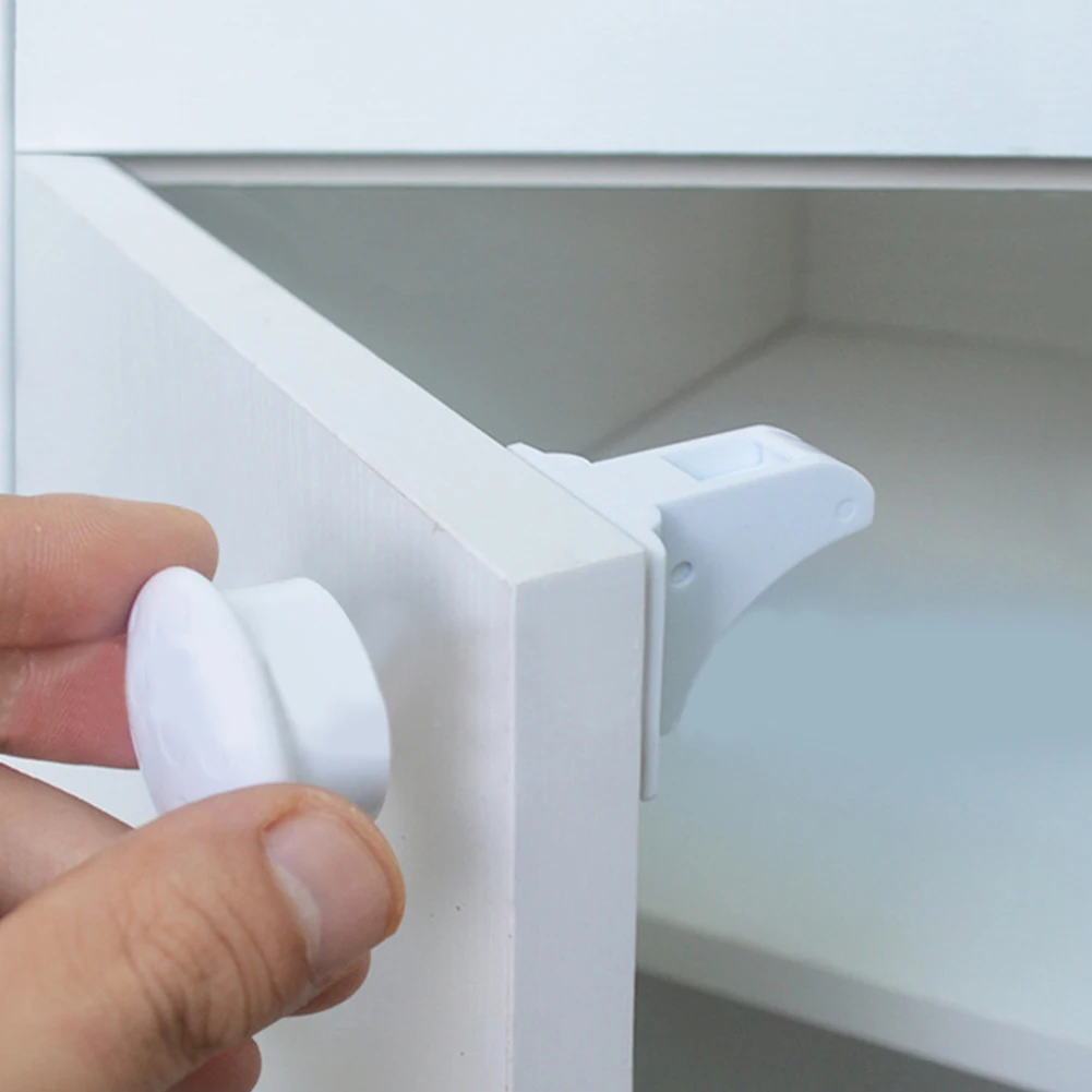 10 комплектов набор магнитных замков для шкафов безопасности детей|Замки шкафов| |