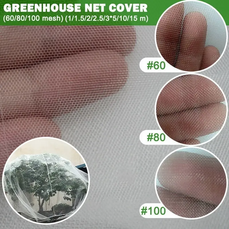 

Greenhouse Protective Net Vegetables Fruit Care Cover Plant Covers Net Insect Net Garden Pest Control Anti-bird Mesh Net 1Pcs