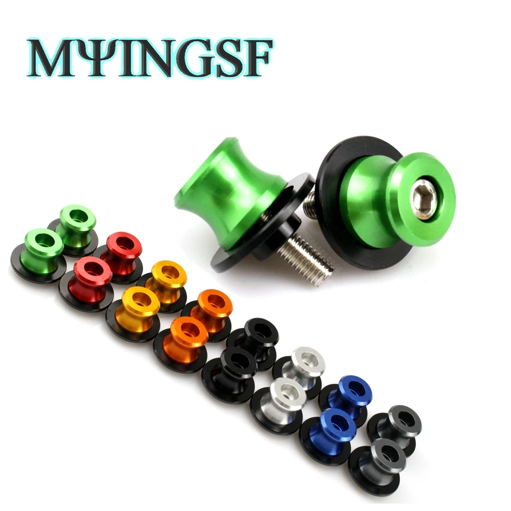 

Swingarm Spools Slider For KAWASAKI Z250 Z300 Z750/R/S Z1000 ER-6N ER-6F ZZR 400/600 VERSYS 650 Motorcycle Parts Stand Screw M10