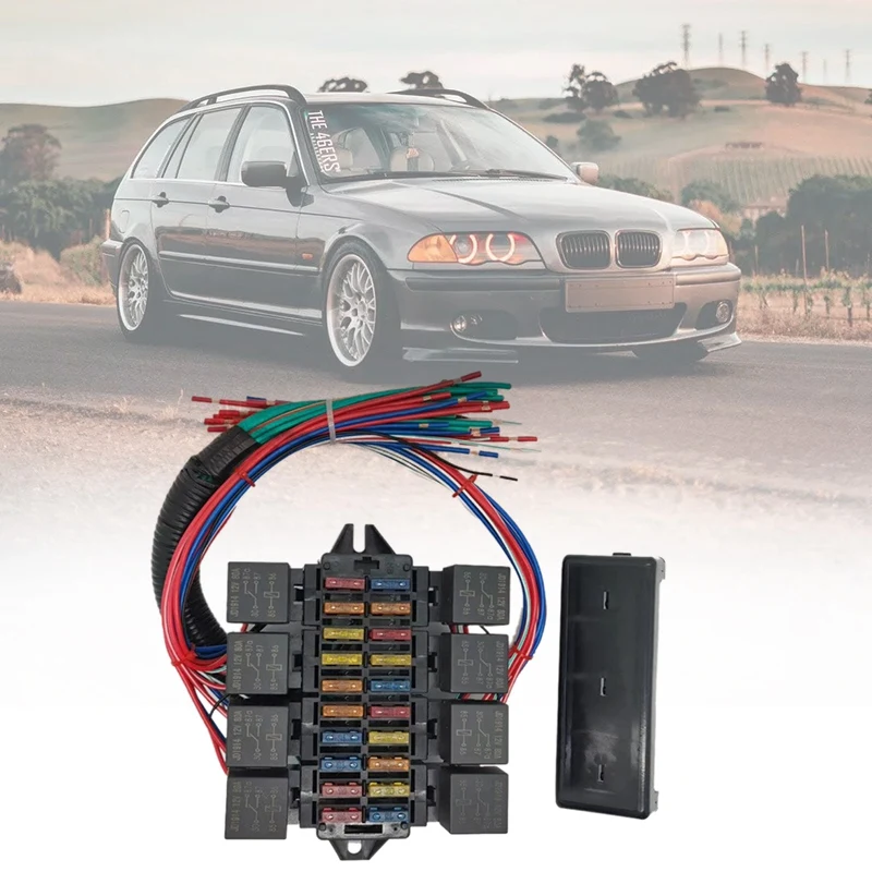 

20 Way Blade Fuse-Box Holder Fuse-Blocks Terminals for Car Boat Marine Caravan Truck 12V 80A