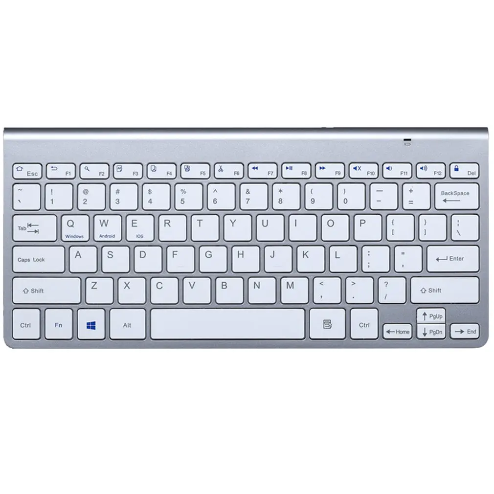 Портативная беспроводная клавиатура для Mac ноутбука ТВ-приставки 2 4 ГГц