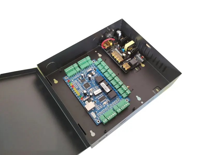TCP/IP четыре дверца Управление с мощности чехол 110 V/220 V питания Поддержка мульти-функция доступа Система пожарной сигнализации и т. Д. sn: B04-set