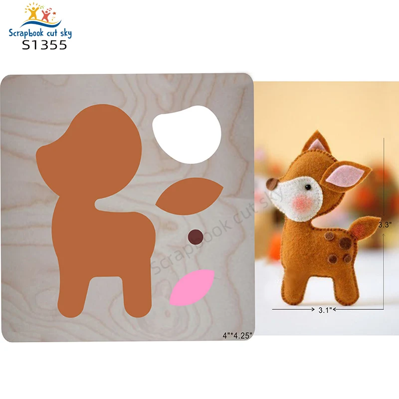 

Deer S1355 Muyu Wooden Mold Scrapbook Dies Cutting Dies Suitable For Market General Machines