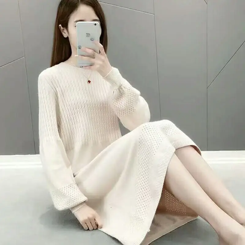 Толстый Теплый Женский пуловер с круглым вырезом 2021 зимние женские свитера и