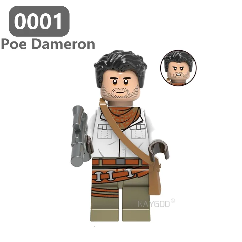 Legoed starwars Raider Poe Dameron Empire механический робот человек Rhoda Sith Stormer Kare Dunn строительные