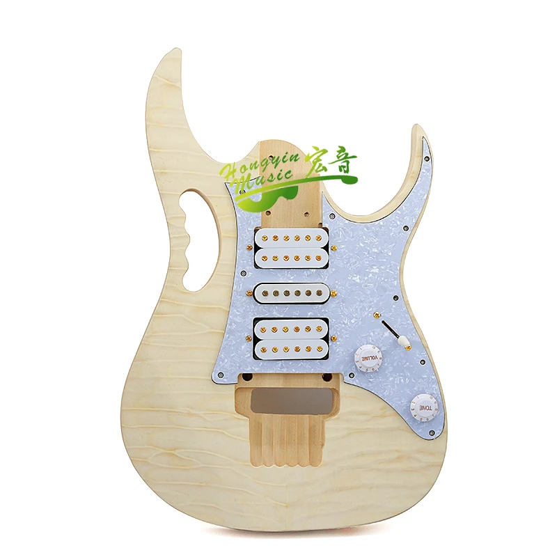 Набор сделай сам для электрической гитары стеганый кленовый гриф из липы