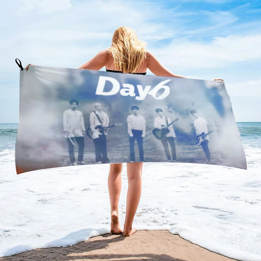 Банное полотенце из микрофибры kpop day6 пляжное женская шелковая длинная юбка с