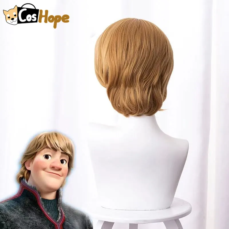 Парик для косплея Кристофа мужчин термостойкие синтетические короткие волосы 35