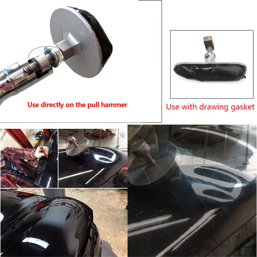 Автомобильный инструмент для ремонта вмятин 3 размера пулер из цинкового сплава