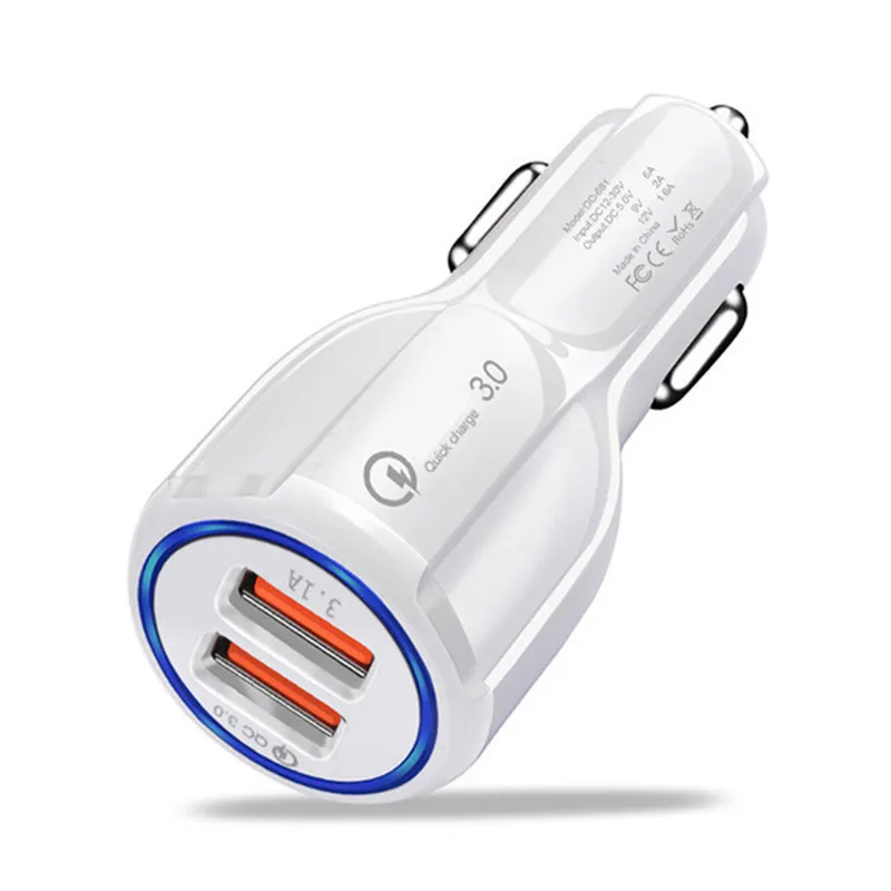 QC 3,0 USB Quick Charge телефон автомобильное зарядное устройство адаптер type C кабель для samsung S8 A20 A30 A40 A50 A60 A70 M30 Google Pixel 3a 3 2 XL