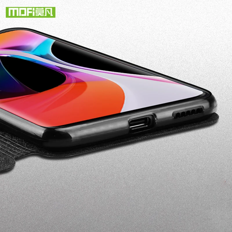 

For Xiaomi Mi 10 pro Case Cover for xiaomi mi 10 case Silicone Flip Leather Original Mofi 360 hard Shockproof luxury business