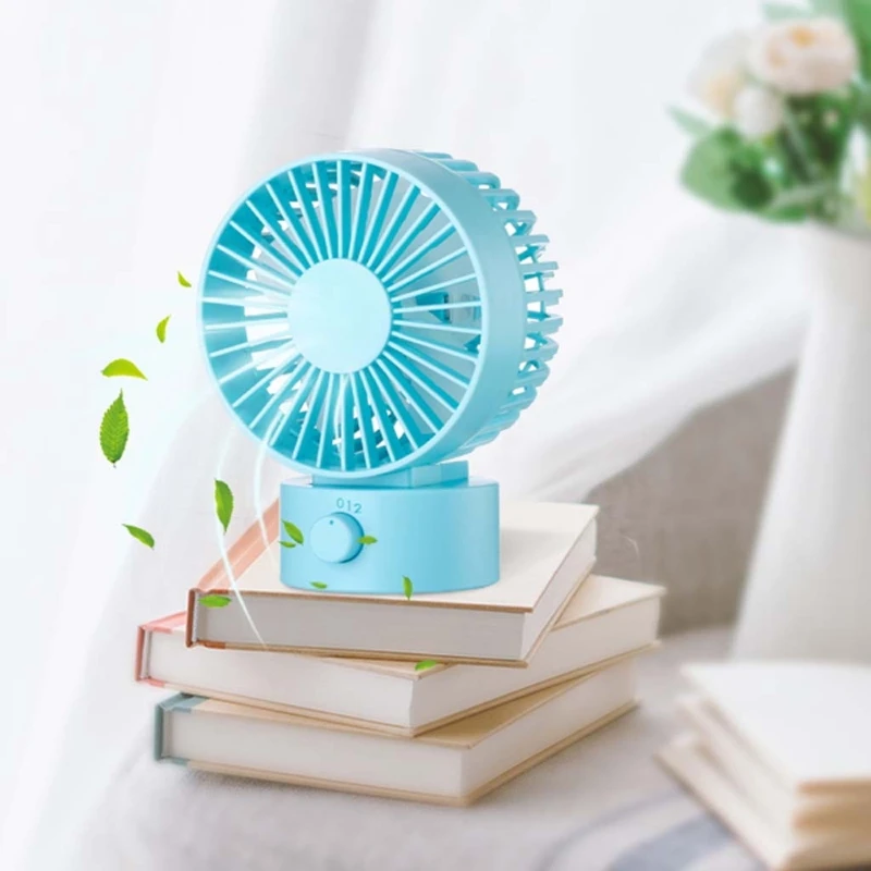 

Portable Double-vane USB Desk Fan Cooler For Home Office PC Laptop Powerbank