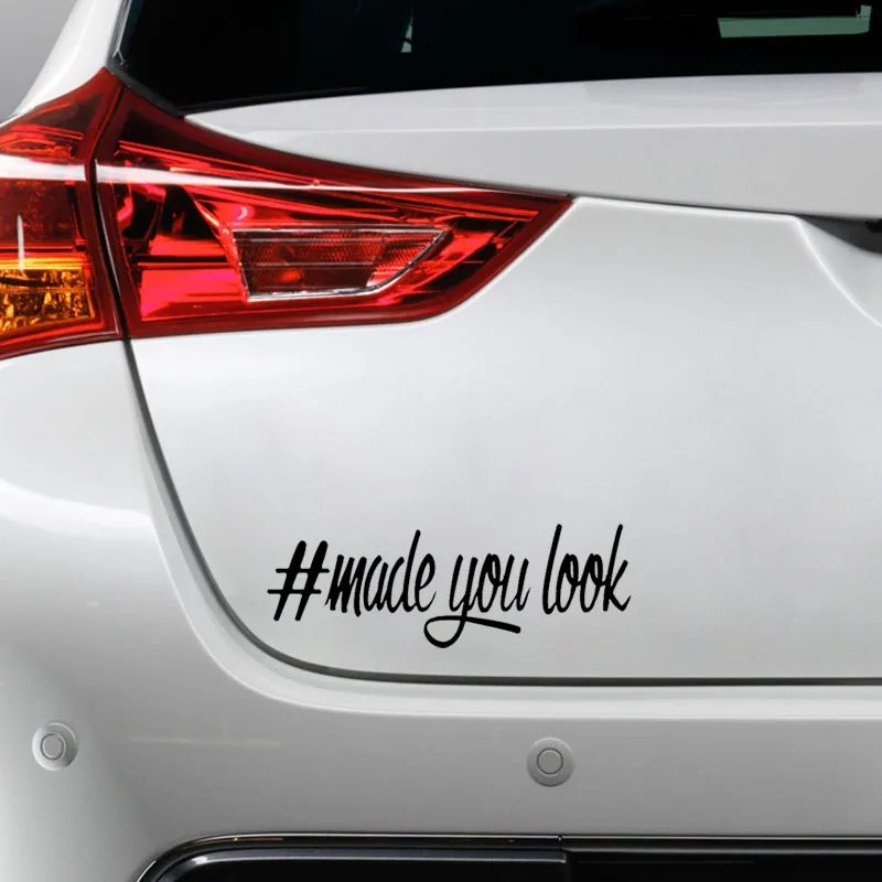 

Car Sticker Funny PVC Car Style Car Sticker Black/silver 14cm*4.7cm