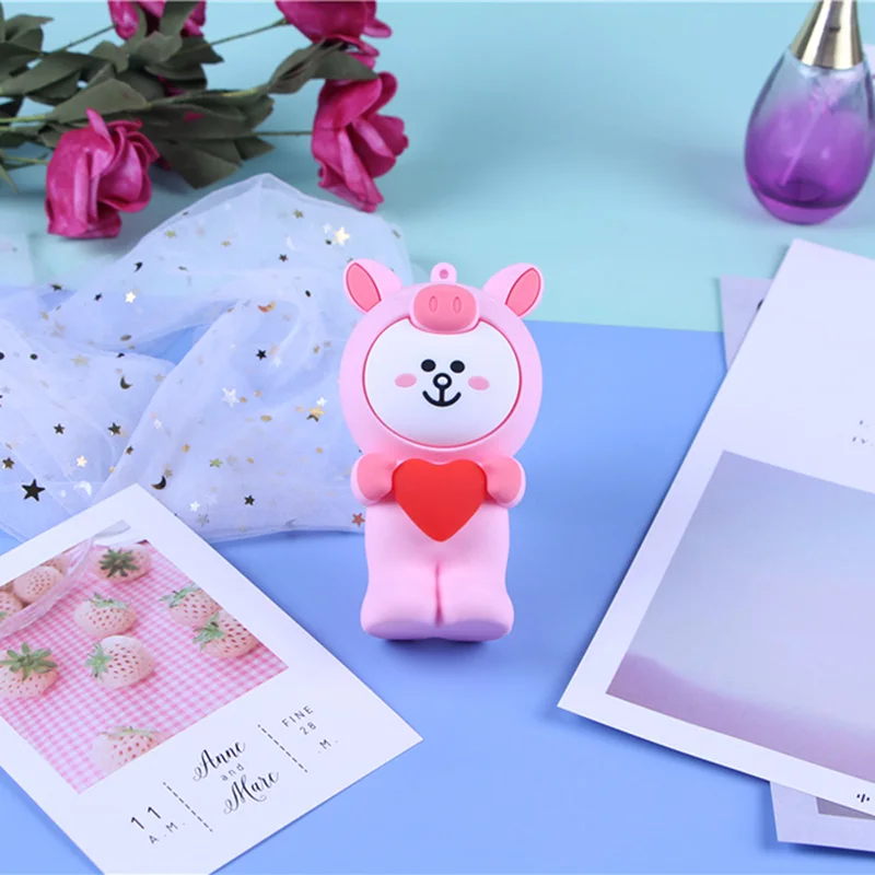 AB05 Мини-кошелек с 3D рисунком из силикагеля для монет, милый женский маленький кошелек, сумка для девочек, детский подарок, брелок, сумки, косметичка для хранения - Цвет: AB05