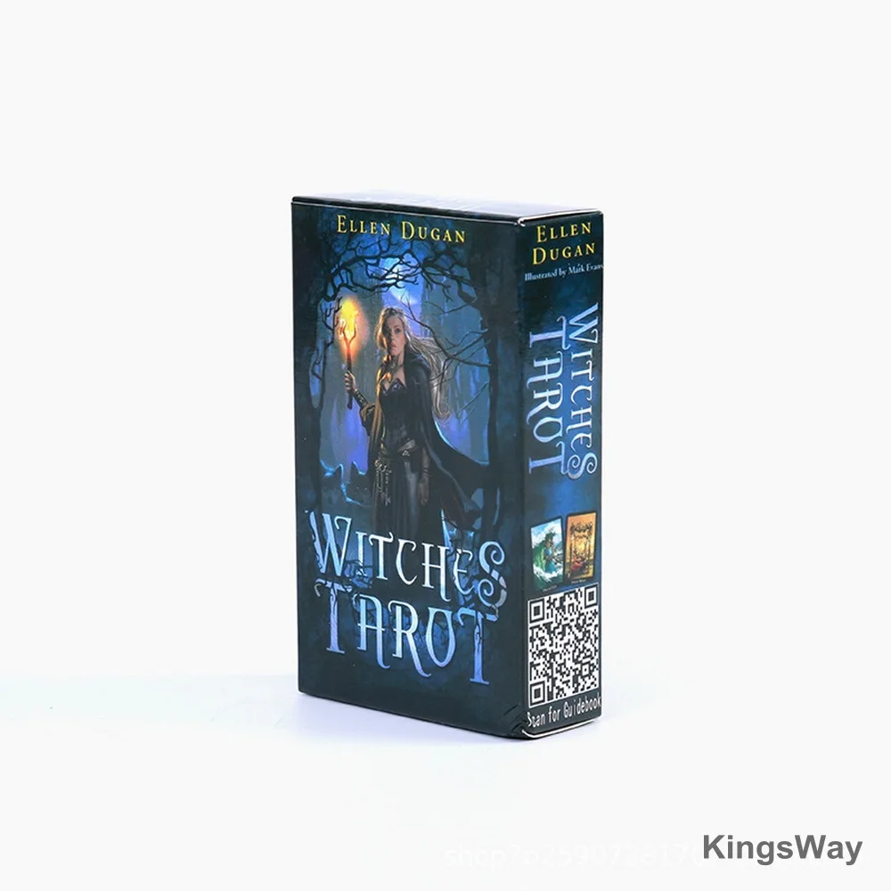 

Witches Tarot Deck 78 Cards Divination Prophet Cards Family Party Playing