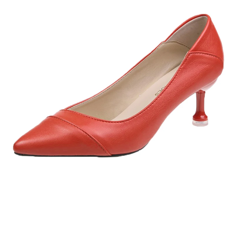 Туфли женские на низком каблуке офисные удобные туфли-лодочки обувь для вечерние