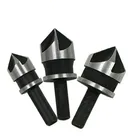 Сверло с шестигранным хвостовиком, 3 шт.компл., 90 градусов, 14, 5 канавки, 12 мм, 16 мм, 19 мм, зенкер для деревообработки