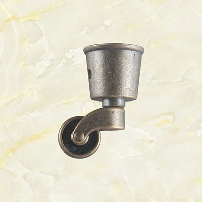 Круглый бронзовый цинковый сплав быстрое кресло коляска диван шкаф колесико для