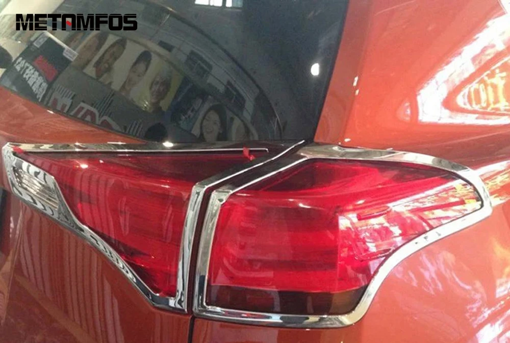Хромированный задний светильник для Toyota Rav4 Rav 4 2013 2015 накладка на таillamp