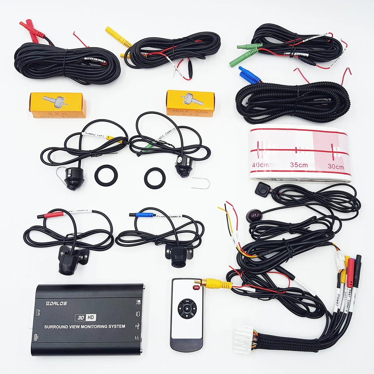 SZDALOS новейшая HD 3D 360 система наблюдения за окружающим видом для G класса птицами 4