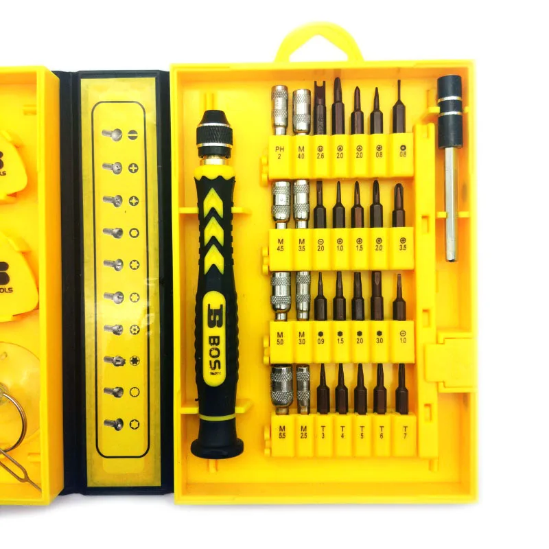 SIJIBOSI 38 шт отвертки для ПК/КПК/инструмент ремонта мобильных телефонов|kit feet|screwdriver