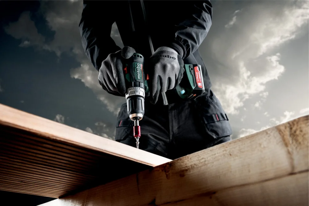 Дрель-шуруповерт metabo powermaxx sb 12 bl аккум. патрон:быстрозажимной (кейс в комплекте) |