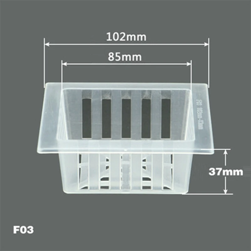 

Горшки пластиковые, квадратные, 85 мм, корзинка для выращивания в гидропонике, 20 шт.