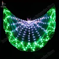 new wing isis sticks adult led multicolor accessories lamp props 360 degrees angle led wing butterfly christmas performance
