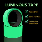 Светящаяся лента для лестницы Предупреждение пожарная наклейка, флуоресцентсветильник световая полоса для хранения, водонепроницаемая и износостойкая