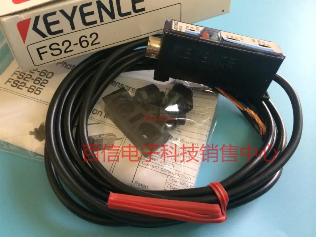 

Brand New Genuine Optical Fiber Amplifier FS2-62 Photoelectric Sensor PN Output