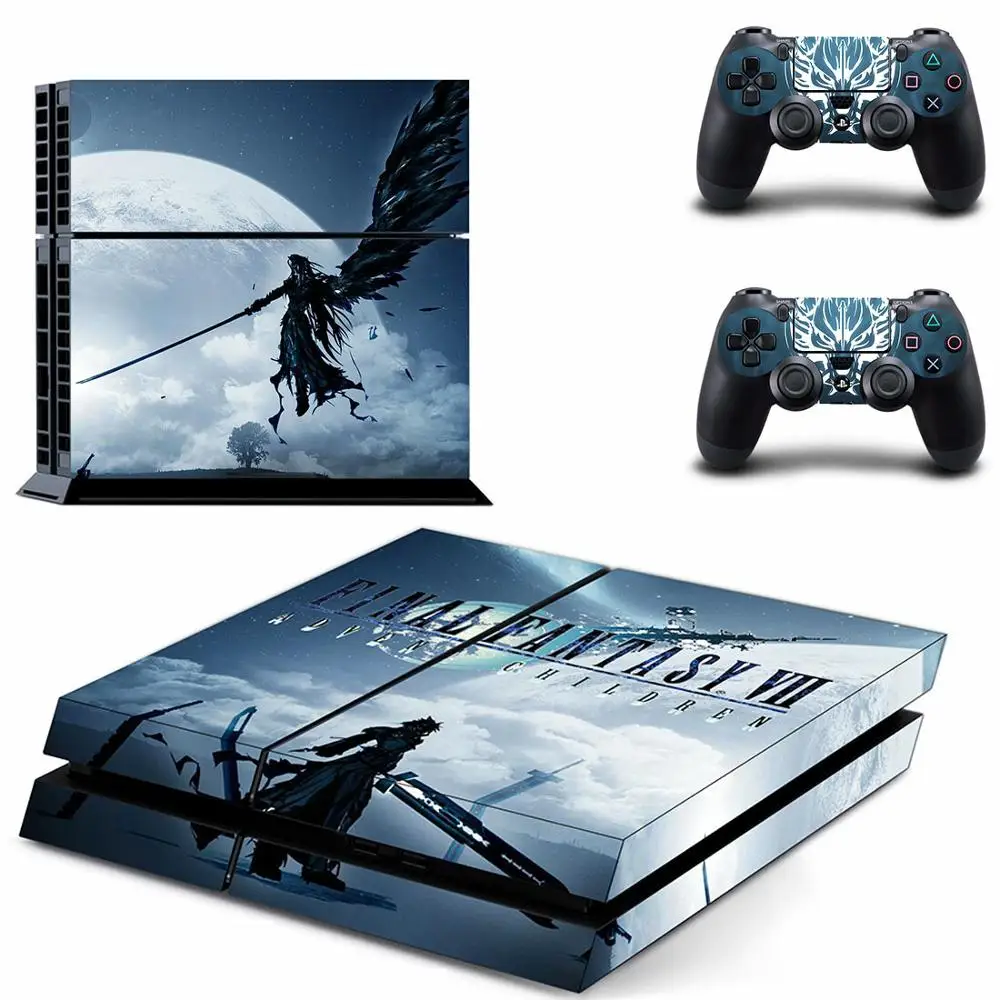 Финальная Фантазия 7 PS4 наклейки обложка Play Station 4 для PlayStation консоли и контроллера