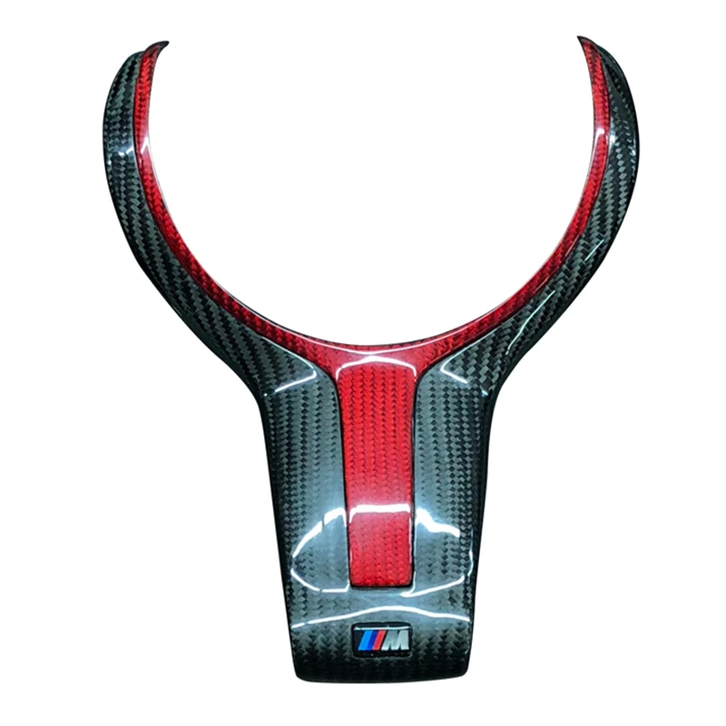 Купить Накладка на руль из АБС и углеродного волокна для BMW M4 M2 M3 F87 F80 F82 M6 F06 F12 F13 X5M F85 X6M F86