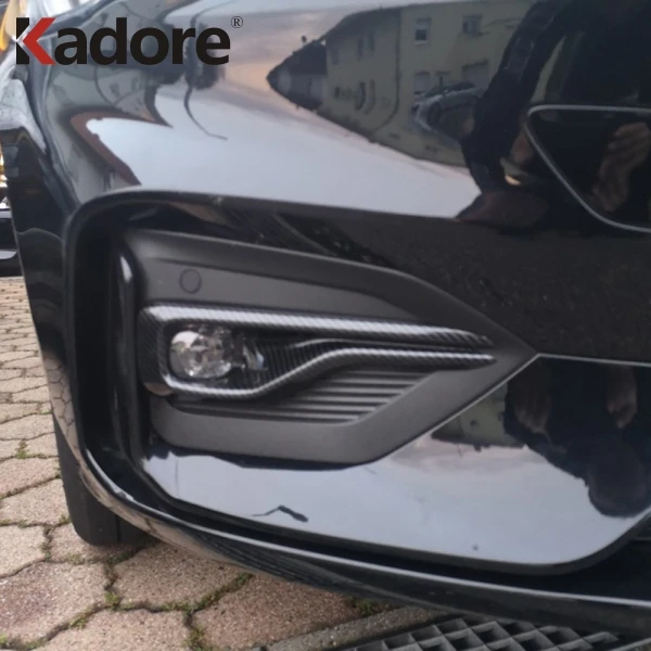 Для Ford Focus ST Line 2019 2020 Хромированная передняя противотуманная фара крышка отделка