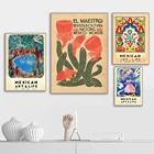 Винтажные плакаты с изображением кактусов El Maestro, картина Художественная печать на холсте года, мексиканская настенная декоративная картина, украшение для дома, гостиной