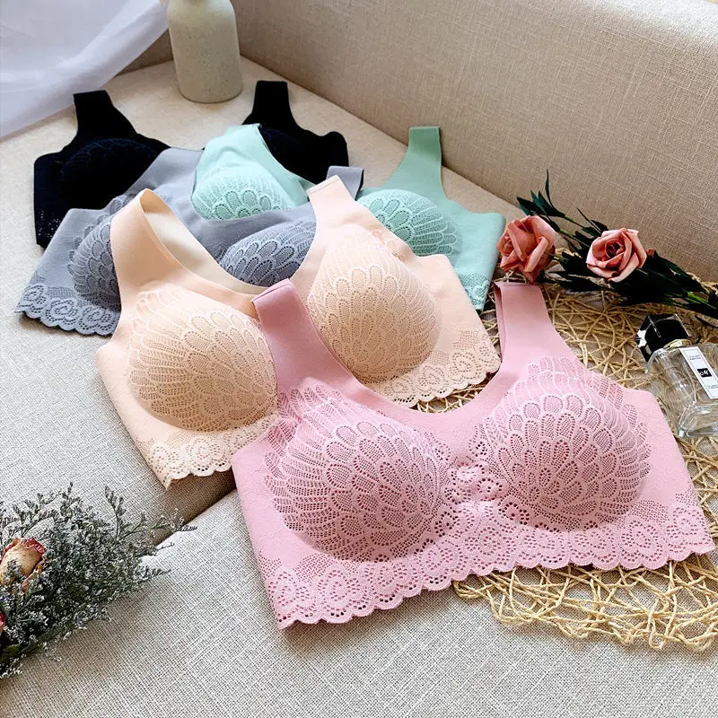 Женское нижнее белье Wavsiyier кружевной бюстгальтер с чашками пуш-ап 2021