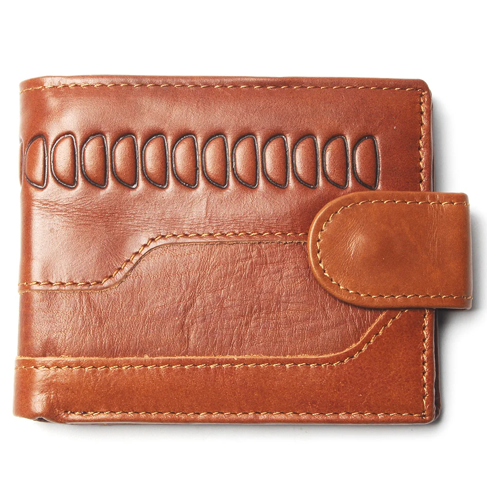 Новый Кошелек для монет дешевый мужской кошелек в стиле ретро натуральный
