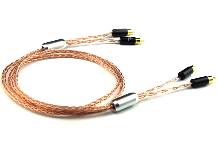 

Hifi Pure Copper RCA Cable DVD Player Amplifier Dual RCA to Dual RCA Audio Cable