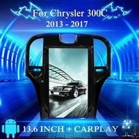 px6 vertical screen car radio 2 din gps navigation for chrysler 300c 2013 2019 audio multimedia player auto stereo