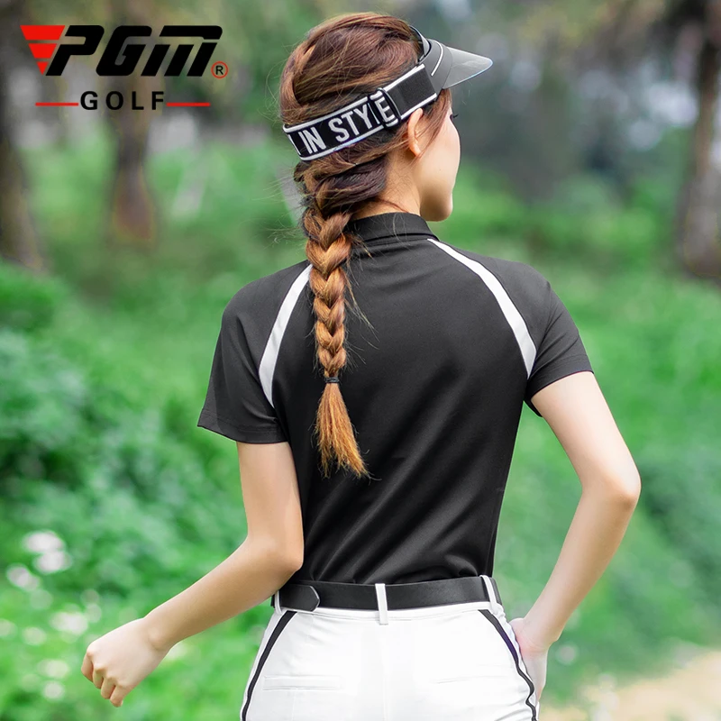

PGM 2020 New Summer Golf Women's Short-Sleeved T-shirt Comfortable Breathable Sports Shirt For Female YF281