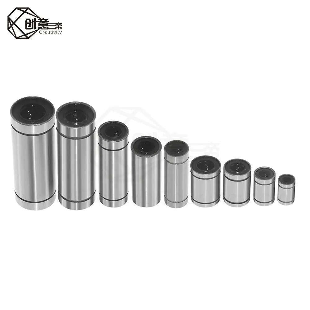 2 шт. Прочный подшипник уплотнение линейные шарикоподшипники (LM6LUU/LM8LUU/LM10LUU/LM6UU/LM8UU)