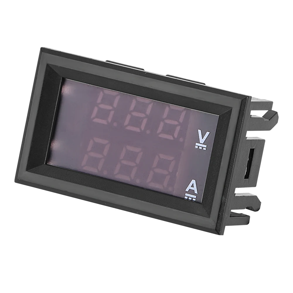 LEEPEE LED Display with Cable Volt Ampere Meter Mini Digital Voltmeter Ammeter DC 100V 10A Amperemeter Voltage Indicator Tester |