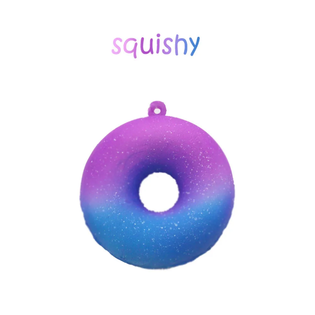 Декомпрессия стресс мягкие сжимаемые Забавные игрушки звездные пончики