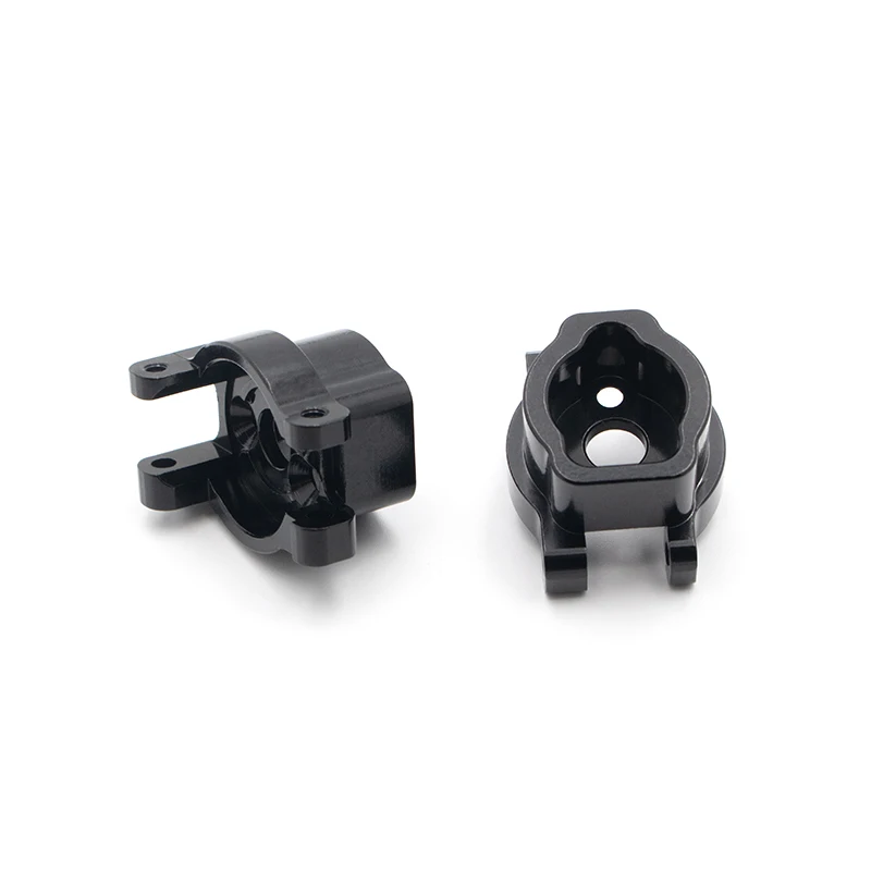 Modelo de coche portador de cubo de Metal CNC, aleaci&oacute;n de aluminio, rueda trasera, eje, copa C, Base para coches RC 1/10, actualizaci&oacute;n-4