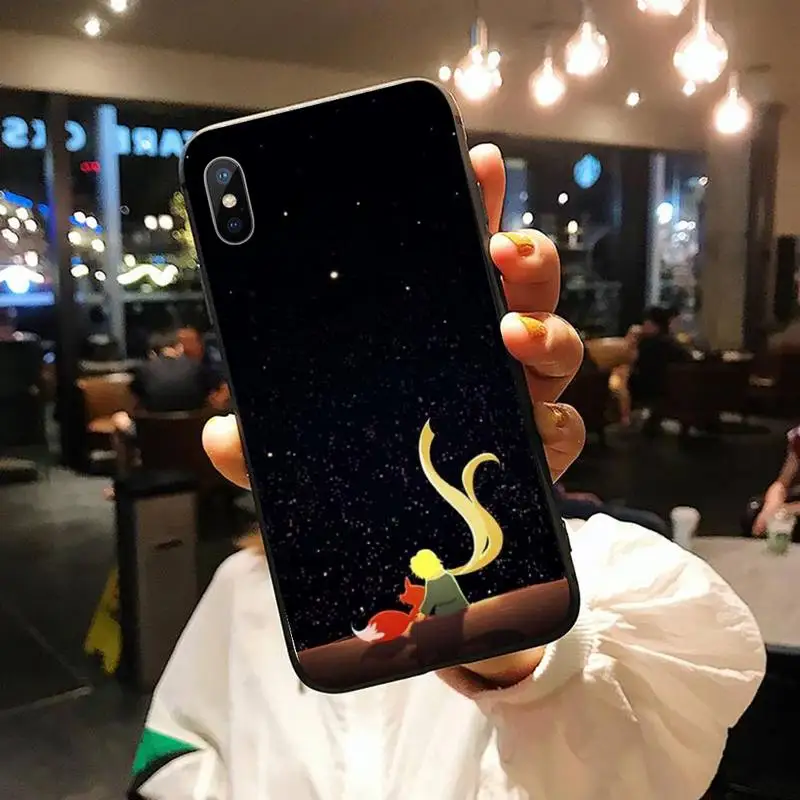 

The Little Prince Fox Anime Phone Case for iPhone 11 12 pro XS MAX 8 7 6 6S Plus X 5S SE 2020 XR